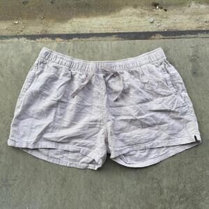 VTG Y2K Patagonia Women's Island Hemp Baggies Shorts size medium